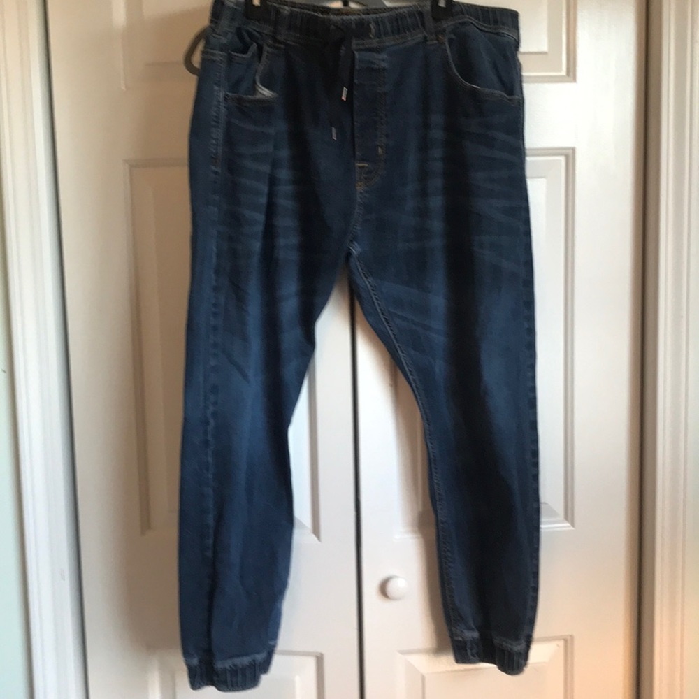 American Eagle Outfitters Dark Blue Jean Joggers